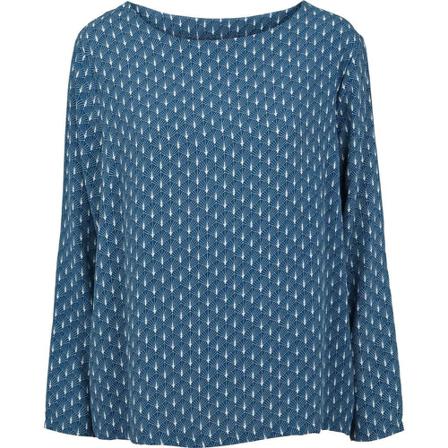 Basic Apparel Nova LS top Blå, Dame