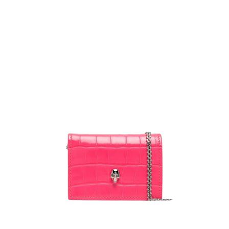 Alexander McQueen Wallet , Roze , Dames , Maat: ONE Size Portefeuilles
