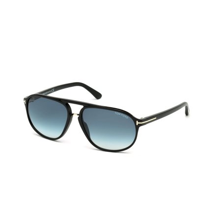 Tom Ford - Solglasögon - Svarta - FT0447 01P 6015