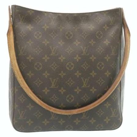 Louis Vuitton Vintage, Pre-owned Looping GM Bruin, Dames, Maat:ONE Size,Canvas