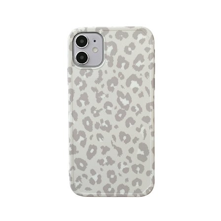 Leopardmønstret mykt deksel for Apple iphone13promax med Fashion Fra