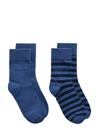 Gant Striped Socks 2-Pack Navy GANT