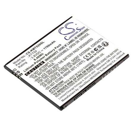 Batteri til SmartPhone, Mobil til KAZAM Tornado 2, Tornado2 5.0