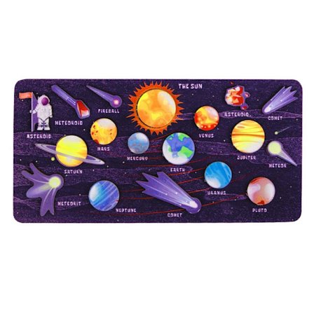 Solar System Jigsaw Planets Cognition 1 1 1