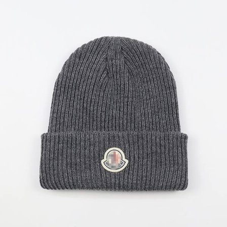 Unisex strikket lue, varm vinterlue, svart