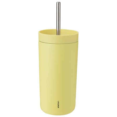 Stelton To Go Sip termokopp med sugerør 40 cl, laevis
