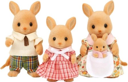 Sylvanian Families Kenguru-familie 4stk