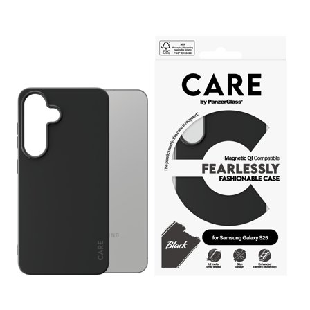 PanzerGlass CARE Fashionable Case Samsung Galaxy S25 Gjennomsiktig