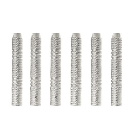 6 stk. Dart Barrel til Nylon/Stål Dartpile Spids Dart Tilbehør 47mm 12g 2BA Gevind