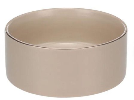 Eram Mat- og Vannskål til Hund, Beige - 800ml