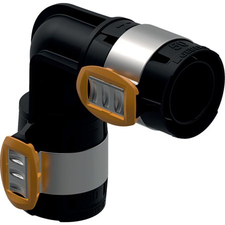 Geberit 2253710 Böj PPSU 90°, 50 mm, Installation
