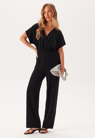 Pieces - Pcrenata Ss Jumpsuit - Black