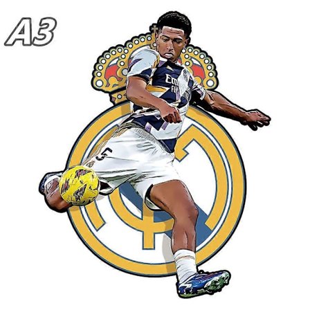 Puinen jalkapalloilija palapeli Eläinpalapeli Puukäsityölelut lapsille Salaperäiset söpöt eläimet Puinen palapeli aikuisille (h)