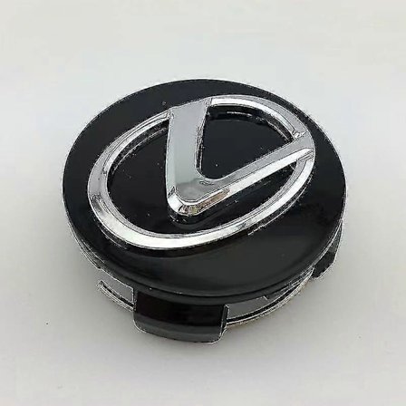 Lexus 62 mm:n auton pyörän keskipeite - musta (4 kpl)