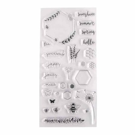 Kirkkaat postimerkit - Summer of Bees, 97x205mm, 28 mallia, 1 arkki