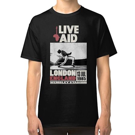 Live Aid på Wembley T-shirt