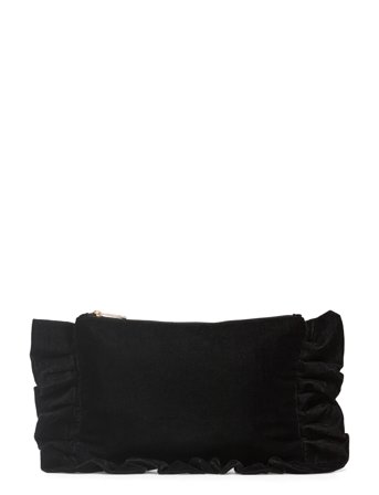 Pipol's Bazaar | Velvet Clutch Dream Black | ONE SIZE