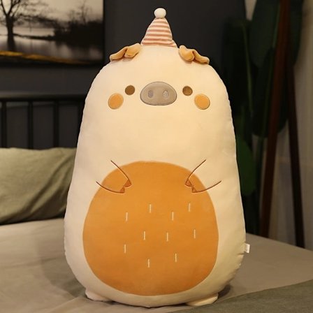 Squishmallow Tyyny Nukke Kawaii Eläin Lihava Dinosaurus Tyyny Pehmolelu Sika #1 Pig#1 60cm