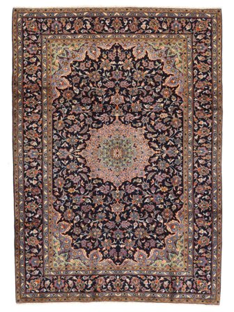 Medallion Najafabad Rug 220X309 Wool
