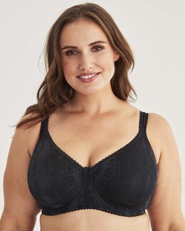 Bøyle-bh Adamo basic Svart - B95 - Swegmark