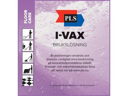 PLS Etikett I-Vax 100/fp - Lyreco - Städ och hygien - Luktförbättrare - Sprayer och flaskor