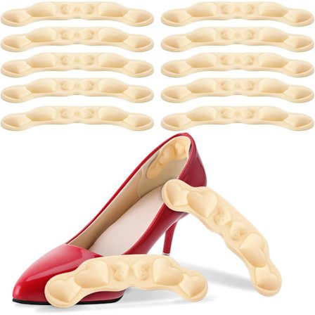 6 paria kenkiä, joissa on erittäin suuri kantapääpehmuste, kantapääsuoja