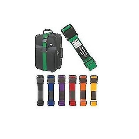 4x Matkatavararemmi 200cm - 4 pakkausta turvallisuutta ja tunnistamista matkalaukullesi