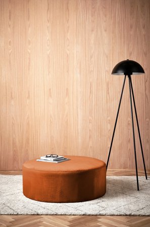 Jotex - Sittepuff, Diameter 90 Cm Kola brun - SHANGHAI - Kjøp Sittepuffer hos Jotex