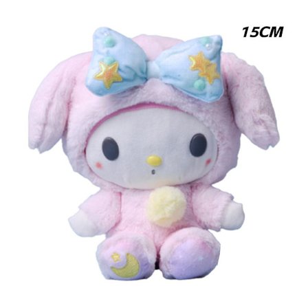 Søt tegneserie Kulomi plysjdukke myk leketøy W