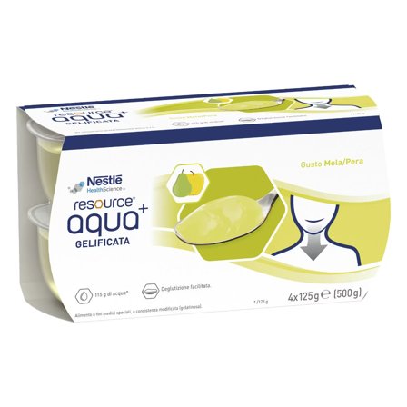 Resource Aqua Bevanda Gelificata Mela Pera 4x125g