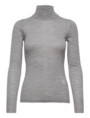 Corenna Turtleneck Polotröja Grå Baum Und Pferdgarten