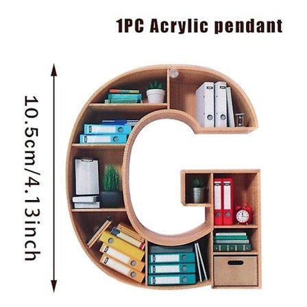 Bokhylle Hengepynt Bokelsker Ornament Treanhengende Gaver Dekorasjoner 2024 Navidad Dekor Nyttår 2025