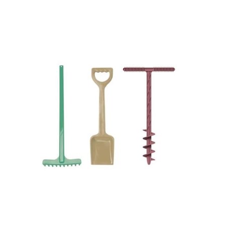 Hiekkaleikki ja lapio - DANTOY - SININEN MERI - Sininen - Alk. 3-vuotiaille - Sekaa