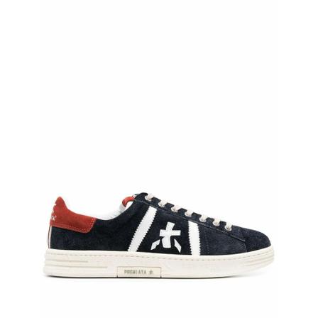 Premiata, Sneakers Blauw, Heren, Maat:42 EU,suede