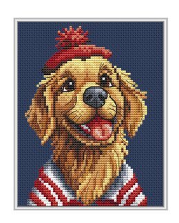 Stickpackung Bild Golden charm