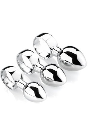 Zenn Set Of 3 Anal Finger Plugs Anaalitappi vetorenkaalla