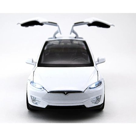 2024 Ny Bilmodel Tesla Model X SUV Legering Simuleringslegetøj, Børnegave