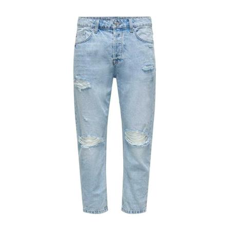 Only & Sons, Jeans Blauw, Heren, Maat:W32 L32