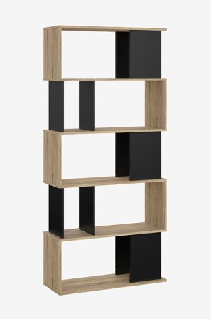 Tvilum - Maze bogreol - pakke - Brun - Bogreoler - Fra Homeroom