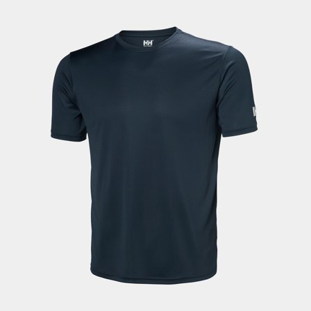 UV-tröja kortärmad Helly Hansen Tech T-Shirt 2.0 Navy, herr, Medium