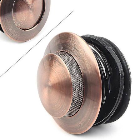 Kopparmonterad Flush Pop Up Vented Bränsletank Bensinkåpa Passar Harley Davidson Mo(1st)