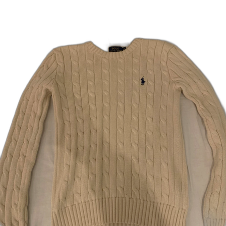 Beige stickad tröja Polo Ralph Lauren