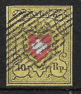 Schweiz 1850 - AFA 16 - Stemplet