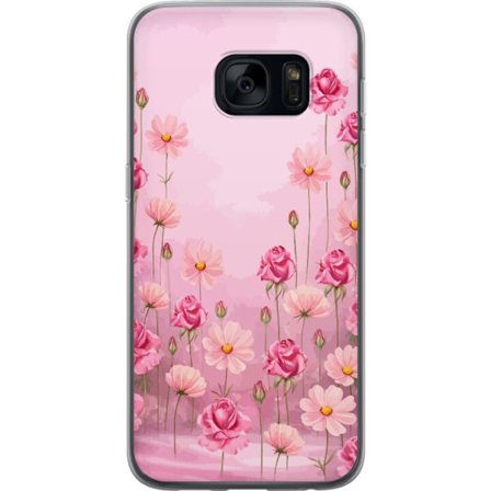 Yhteensopiva Puhelinkuori Samsung Galaxy S7 Petal Reverie Soft Blush