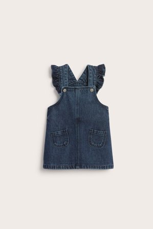 Kappahl | Jeansklänning med volang | Denim