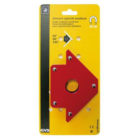 Gys Magnetisk Positionshållare Röd 30x13,8x2,5 Cm