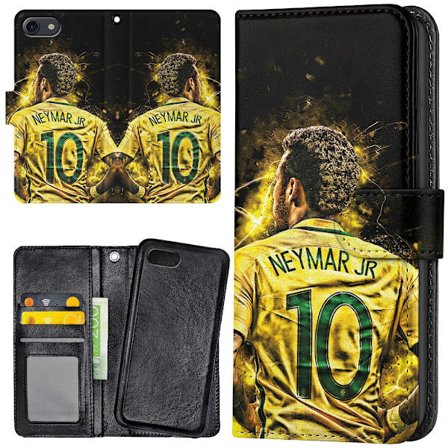 iPhone 6/6s Plus - Plånboksfodral/Skal Neymar