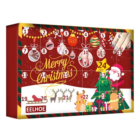 24 Days of Christmas Countdown Advent Calendar Blind Box Toy