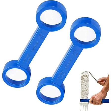 2 stk. malerrulle-renser malerrulle rengøringsværktøj malerskraber