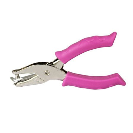 Single Hole Puncher Hole Punch PINK